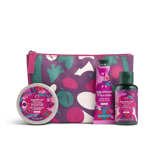 The Body Shop Sugarplum Passion Set Cosmetico Cura Del Corpo Naturale
