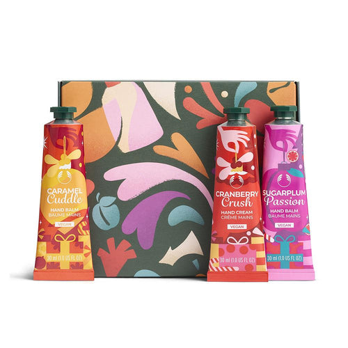 The Body Shop Trio Set Cura Mani Festivo Arricchito Con Delizie Festive