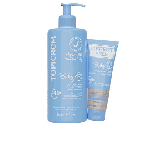 Topicrem Baby Topicrem Kit Latte Idratante E Gel Detergente Protegge E Idrata 48H