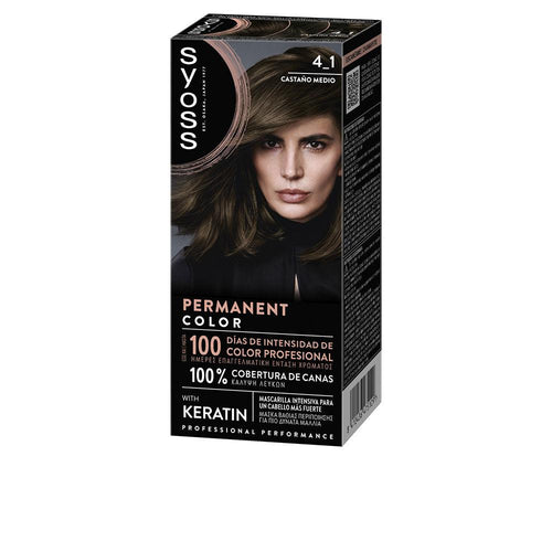 Syoss Permanent Color Colorazione Capelli Violín Intenso