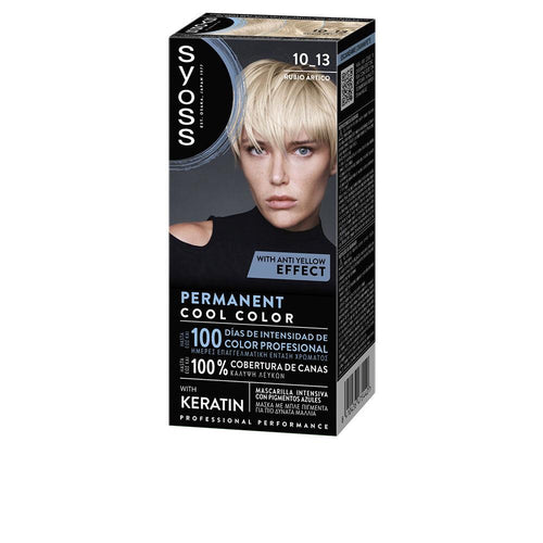 Syoss Permanent Cool Color Colore Per Capelli Effetto Keratina
