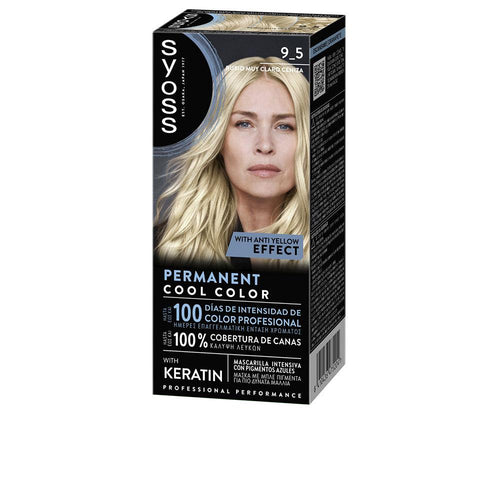 Syoss Permanent Cool Color Colore Per Capelli Effetto Keratina