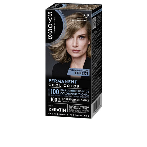 Syoss Permanent Cool Color Colore Per Capelli Effetto Keratina