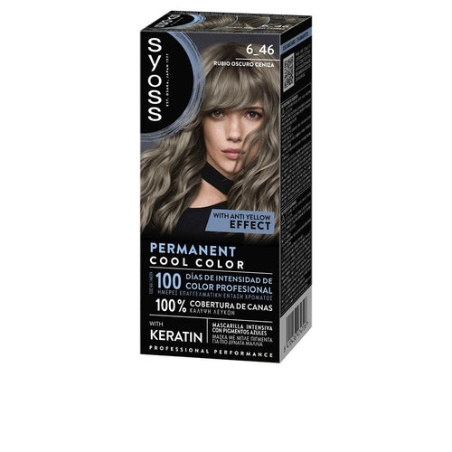 Syoss Permanent Cool Color Colore Per Capelli Effetto Keratina
