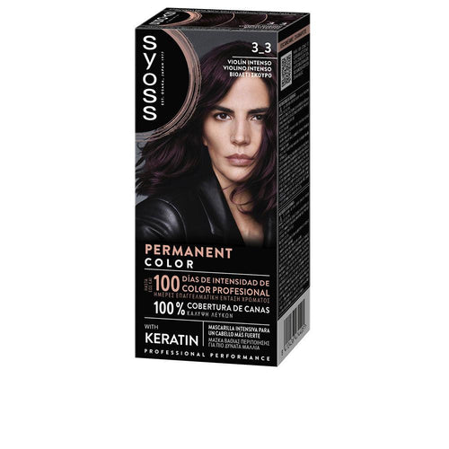 Syoss Permanent Color Colorazione Capelli Violín Intenso