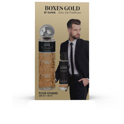 Parfums Saphir Boxes Gold Profumo Eau De Parfum Fragranza Legnosa Unica