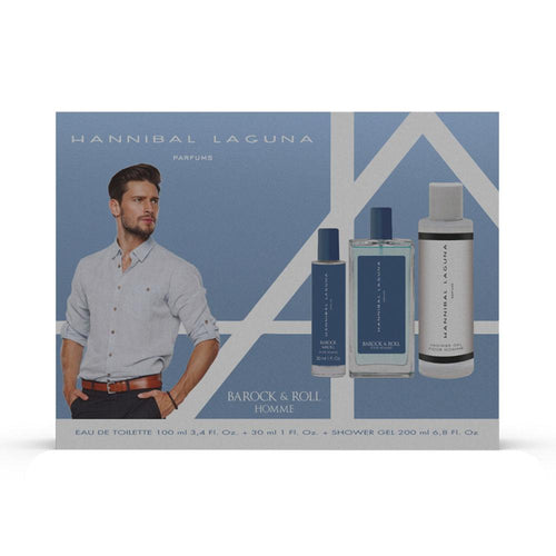 Hannibal Laguna Barock & Roll Set Profumo Eau De Toilette E Gel Doccia