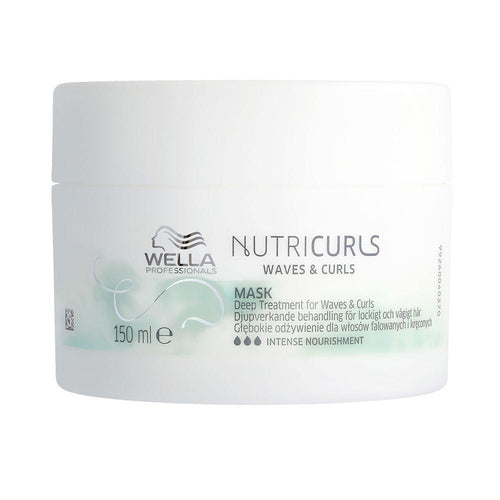 Wella Professionals Nutricurls Maschera Per Capelli Ricci E Onde Nutrizione Senza Crespo