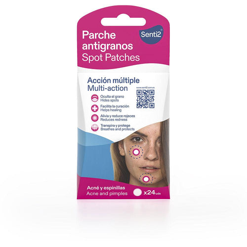 Senti2 Cuidado Facial Akne Pflaster Klare Haut Schutz