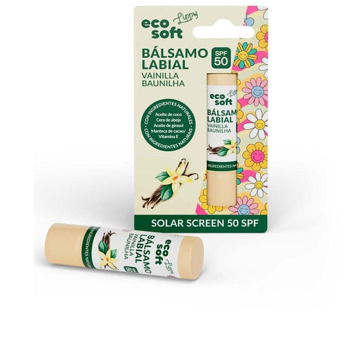 Eco Soft Cura Dei Labbra Balsamo Per Labbra Con Fragranza Di Vaniglia Protezione UV Naturale