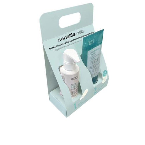 Sensilis Sensilis Limpiadores Set Doppio Detergente Viso Per Pelle Grassa Per Una Pelle Radiosa