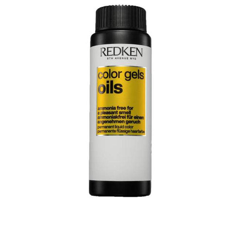 Redken Color Gel Oils Tinte Permanente Líquido Para Cabello Sin Amoniaco Cobertura Total Canas