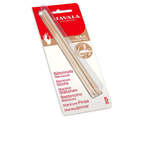 Mavala Accesorios Uñas Mavala Bastoncini Per Manicure In Legno Di Betulla Cura Cuticole Efficace