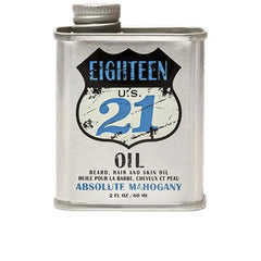 18.21 Man Made Absolute Mahogany Olio Per Barba E Pelle Idratazione E Nutrimento Completo