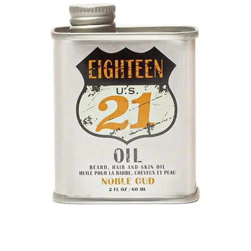 18.21 Man Made Noble Oud Olio Per Barba Capelli E Pelle Nutri E Rivitalizza