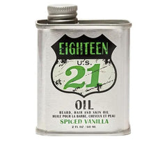 18.21 Man Made Spiced Vanilla Olio Per Barba Capelli E Pelle Cura Quotidiana Completa