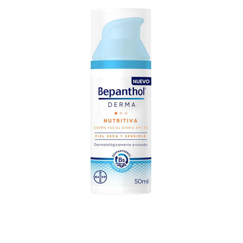 Bepanthol Derma Crema Facial Diaria Nutritiva Con Protección Solar Hidrata Y Protege