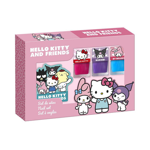 Lorenay Hello Kitty Set Smalti Per Unghie Colori Vivaci