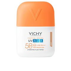 Vichy Capital Soleil Fluido Solare Viso Colorato SPF50 Protezione Totale Anti Inquinamento