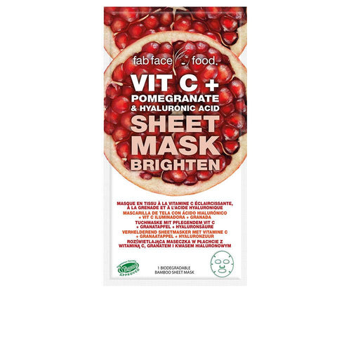 7Th Heaven Fab Face Food Maschera In Tessuto Pelle Radiosa E Tonica