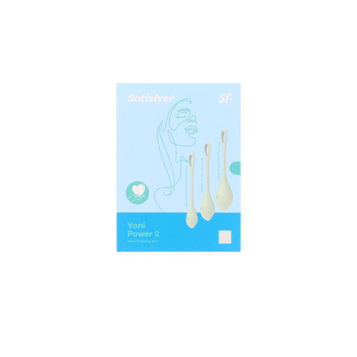 Satisfyer Yoni Power 2 Dispositivo Per Allenamento Del Pavimento Pelvico Con Tre Palline In Acciaio E Silicone Benessere Pelvico Avanzato