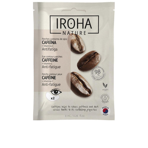 Iroha Eye Pads Cerotti Contorno Occhi Caffeina Anti Affaticamento Sguardo Fresco E Luminoso