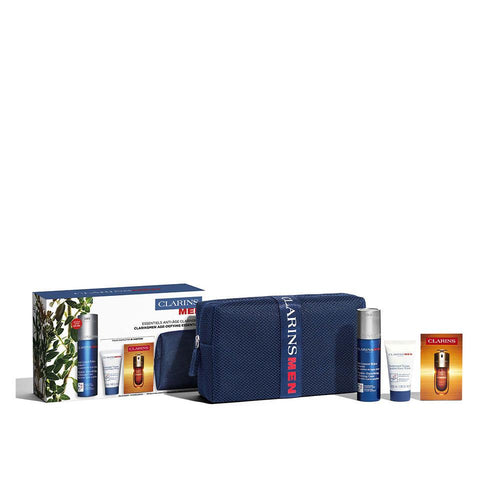Clarins Clarins Men Set Cosmetico Viso Gel Crema Anti Invecchiamento E Rassodante Pelle Più Giovane