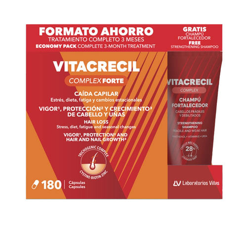 Vitacrecil Complex Vitacrecil Complex Forte Capsule E Shampoo Cosmetici Capelli E Unghie Potenziati