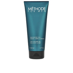 Méthode Jeanne Piaubert Méthode For Men Gel Doccia 3 In 1 93% Ingredienti Naturali
