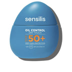 Sensilis Oil Control Crema Solare Dry Touch SPF50+ Protezione Invisibile Efficace