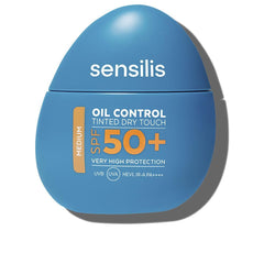 Sensilis Oil Control Crema Solare Tinteata SPF50+ Protezione Completa E Leggera