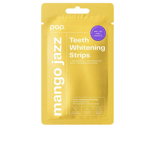 Pop. Cuidado Dental Strisce Sbiancanti Mango Sorriso Splendente Subito