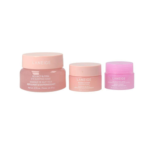 Laneige Bouncy & Firm Kit Maschere Facciali Coreano Peptidi Efficaci