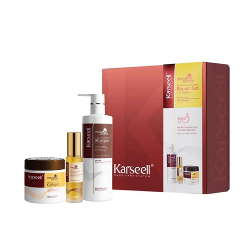 Karseell Maca Essence Kit Maschera Capelli Collagene Riparazione Profonda Risultati Visibili Subito