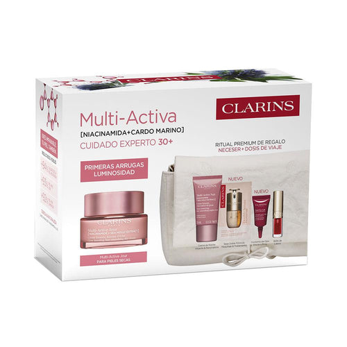 Clarins Multi-Active Set Skincare Per Pelle Secca Idratazione Giornaliera