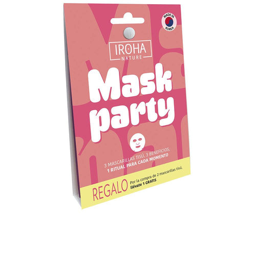 Iroha Mask Party Set Maschere In Tessuto Pelle Radiosa