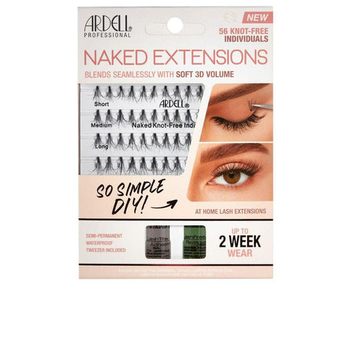 Ardell Pestañas Naked Extensiones Morbide 3D Volume Naturale