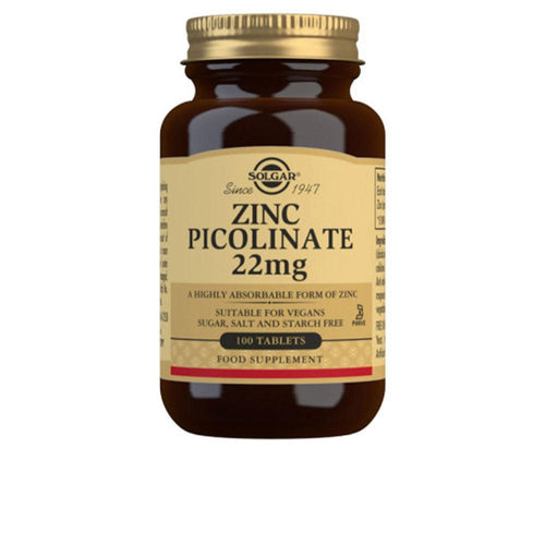 Solgar Refuerzo Inmunitario Solgar Integratore Alimentare Di Zinco Picolinato Pelle Capelli Unghie Sani