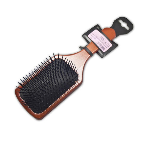 Sesiom World Cepillo Raqueta Madera Spazzola Per Capelli Capelli Senza Stress