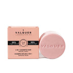 Valquer Método Curly Champú Sólido 2 En 1 Limpia Hidrata Repara