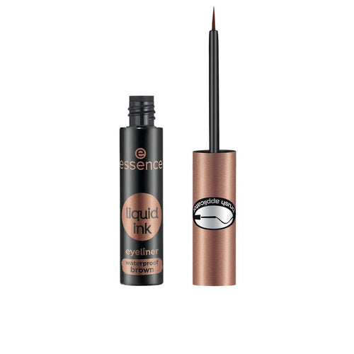 Essence Liquid Ink Eyeliner Resistente Al Agua Mirada Al Instante