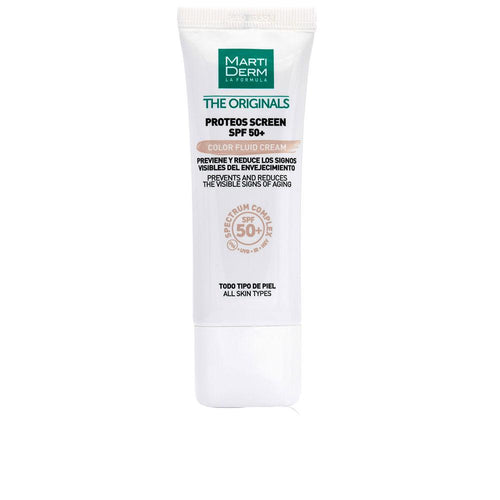 Martiderm The Originals Crema Tinta Solare SPF50+ Assorbimento Rapido Naturale