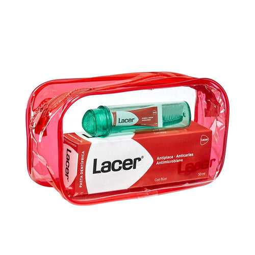 Lacer Colutorio Kit Viaggio Cura Dentale Igiene Essenziale Ovunque