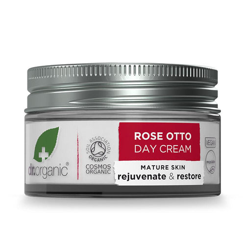 Dr Organic Rosa Damascena Crema Giorno Idratazione Naturale Viso