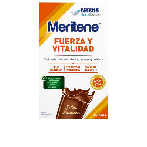 Meritene Fuerza Y Vitalidad Milkshake Al Cioccolato Forza Ed Energia
