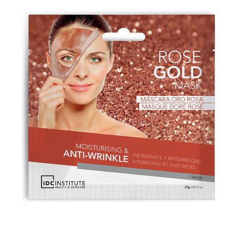 Idc Institute Rose Gold Mask Mascarilla Facial Hidratante Anti Arrugas Hidratación Y Efecto Lifting