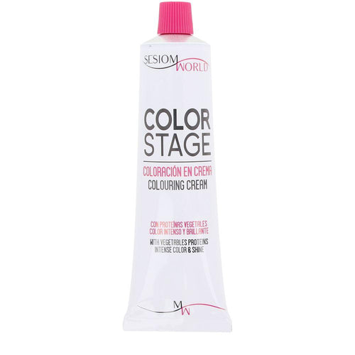 Sesiom World Color Stage Crema Colorante Per Capelli 7 Blonde Coprente E Brillante