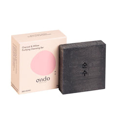 Ondo Beauty 36.5 Charcoal & Willow Barra Purificante Viso Detersione Profonda Pelle Radiante