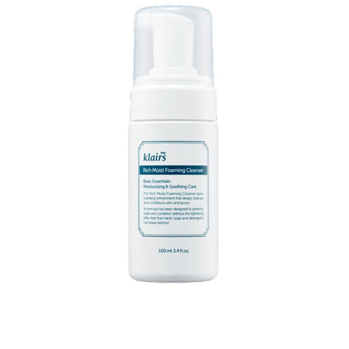 Klairs Rich Moist Detergente Schiumogeno Viso Vegan Natural Korean Beauty