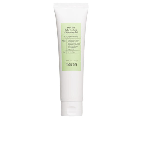 Meisani Puri-Tea Gel Detergente Acido Salicilico Purifica La Tua Pelle